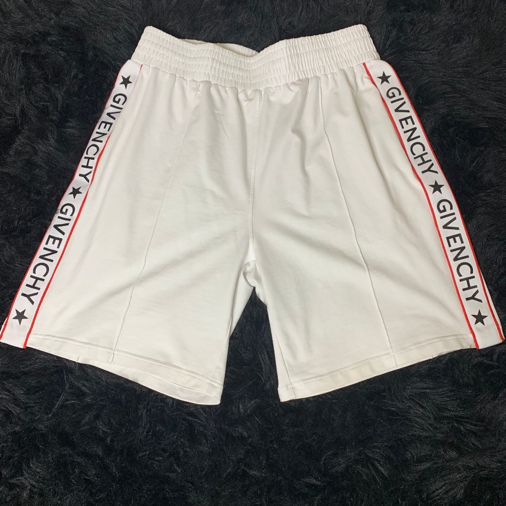 GIVENCHY Logo-Jacquard Tech-Jersey Shorts